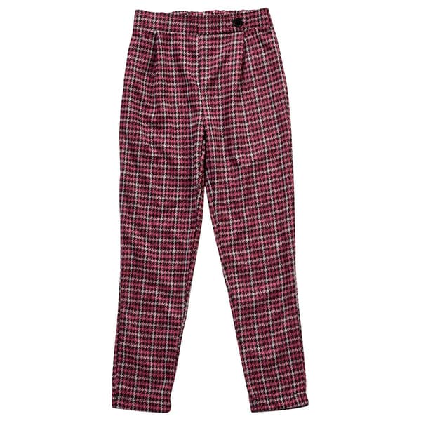 Girls &#40;7-16&#41; Amy Byer Double Knit Houndstooth Pants - image 