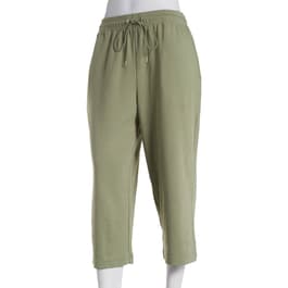 Champion Womens Everyday Cotton Capris, Drawstring Cropped Sweatpants, Women's  Capri Pants, 18