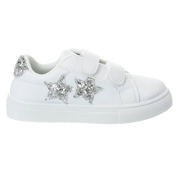 Little Girls Kensie Girl Glitter Star Fashion Sneakers