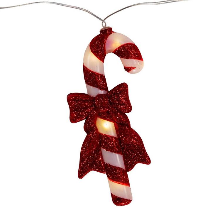 Kurt Adler 30-Light 5 Piece Candy Canes Light Set