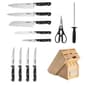Cuisanart® 12pc. Triple Rivet Black Cutlery Block Set - image 3