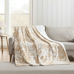 Laura Ashley® Bedford Heated Floral Blanket