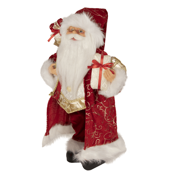 Northlight Filigree Santa Claus with Gifts Christmas Figurine