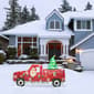 National Tree 27in. Pre-Lit Santa In Red Truck - image 2