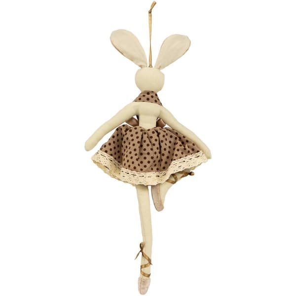Northlight Seasonal Plush Ballerina Bunny Hanging Easter Décor