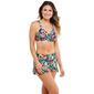 Womens Tahari 2pc. Tropical Surplice Swim Set - image 1