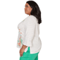 Plus Size Alfred Dunner Resort Living Tropical Stripe Blouse - image 4