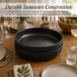 Sango Anderson Black 10in. Large Ceramic Serving Bowl - Set of 2 - image 7