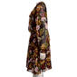 Petite MSK Long Sleeve Floral V-Neck Chiffon A-Line Dress - image 4