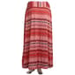 Plus Size NY Collection Pull On Side Tie Chevron Maxi Skirt - image 2