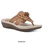 Womens Cliffs by White Mountain Cassia Thong Sandals - image 15