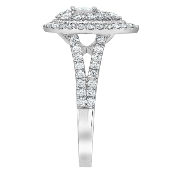 Diamond Classics™ 10kt. White Gold 1ctw. Diamond Engagement Ring