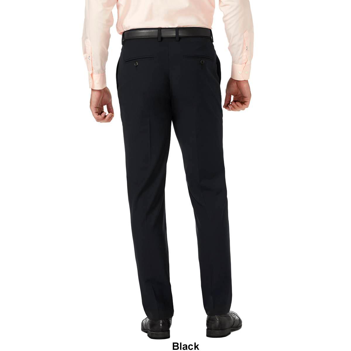 Mens J.M. Haggar™ 4-Way Stretch Dress Pant - Slim Fit Flat Front