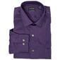 Mens Van Heusen&#40;R&#41; Regular Fit Spread Collar Dress Shirt - Eggplant - image 1