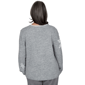 Womens Alfred Dunner Vail Snowflake Pearl Heathered Sweater - image 1