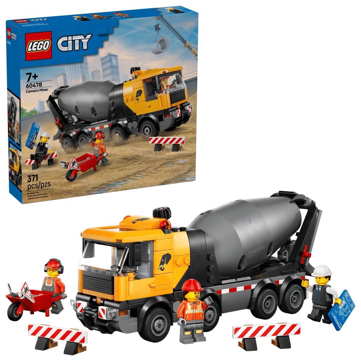 Open Video Modal for LEGO(R) City Cement Mixer Building Kit