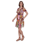 Petite Ruby Rd. Sedona Escape Tropical Patchwork Shift Dress - image 3