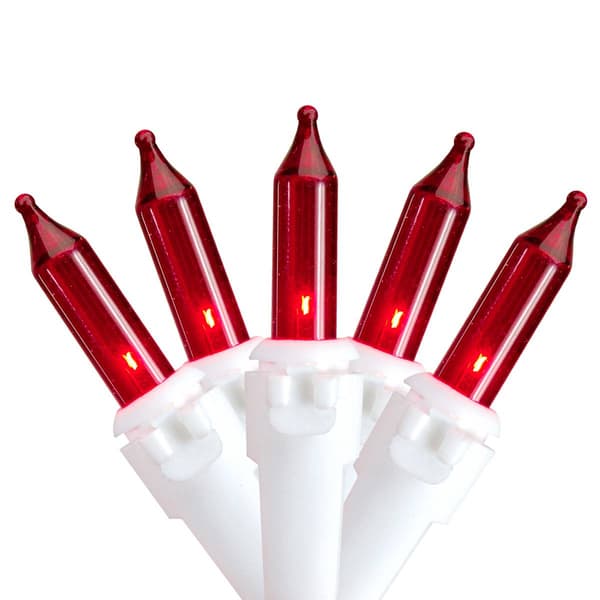 Northlight Seasonal 10ft. Red Christmas Lights - White Wire - image 