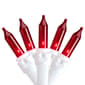 Northlight Seasonal 10ft. Red Christmas Lights - White Wire - image 1