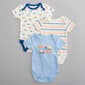 Baby Boy (NB-9M) baby views(R) 3pk. Construction Bodysuits - image 1