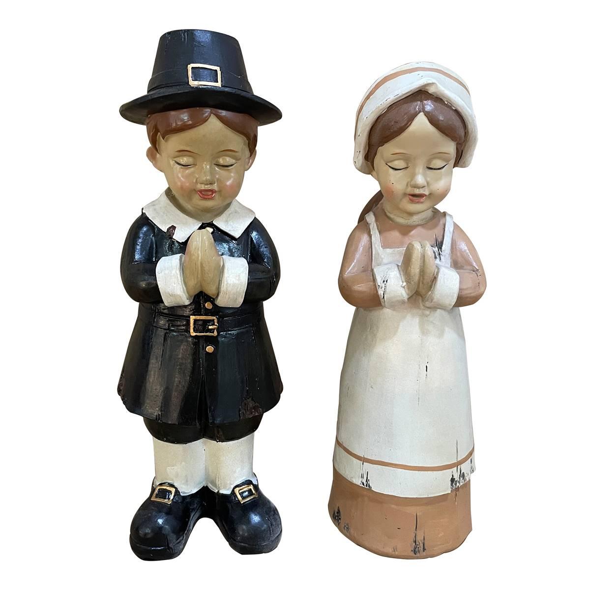 Northlight Seasonal Pilgrim Children Praying Fall Decoration