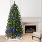 Puleo International 7.5ft. Pre-Lit Colorado Pine Christmas Tree - image 2