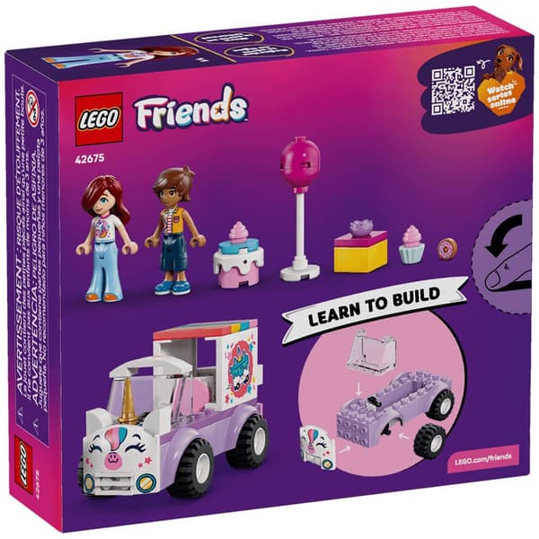 LEGO® Friends Unicorn Cake Delivery Car Building Kit