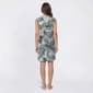 Womens J Valdi Botanica Sleeveless Zip Hoodie Swim Cover Up - image 2