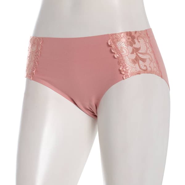 Womens Laura Ashley(R) Micro Laser Hipster Panties - LS3284DA - image 
