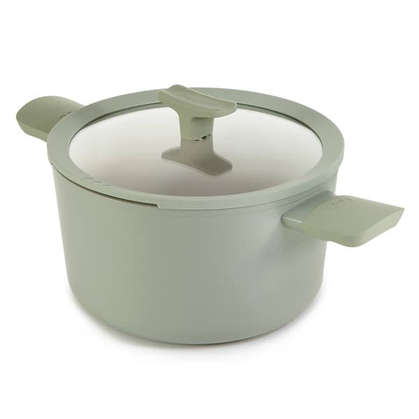 BergHOFF Balance Non-stick 5.8qt. Ceramic Stockpot w/ Glass Lid