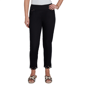 Womens Ruby Rd.Tropical Noir Embroidered Cutout Tencel Denim - image 1