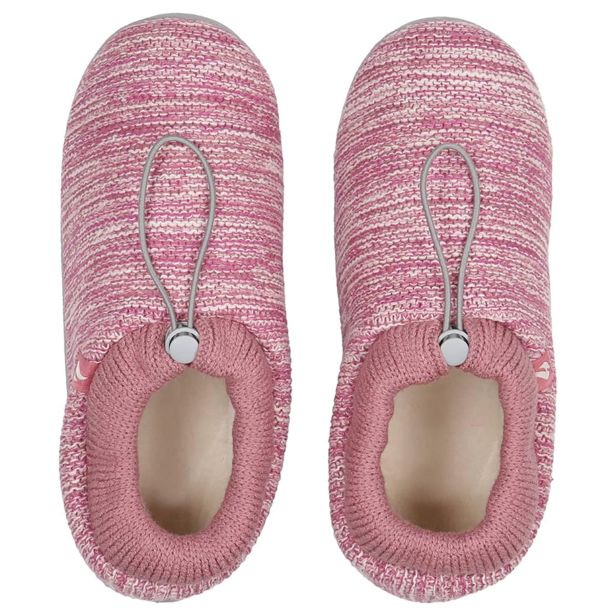 Womens Heat Holders(R) Erin Space Dye Knit Drawstring Slippers
