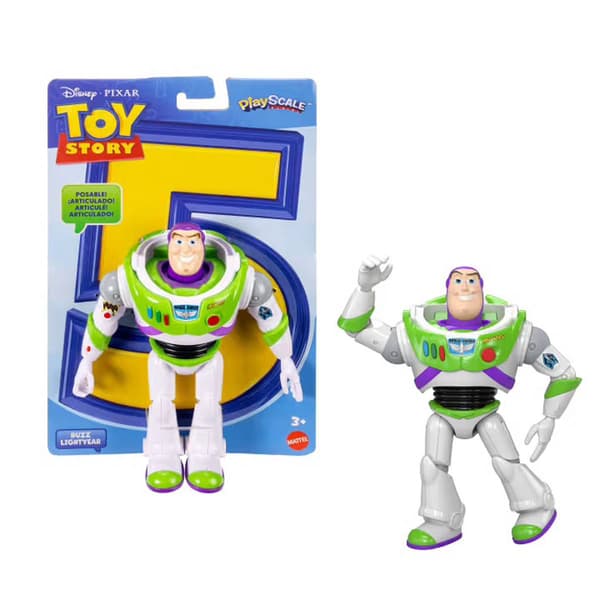 Disney And Pixar Toy Story Buzz Lightyear Action Figure 7in Tall