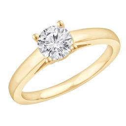 Nova Star® 10kt. Gold Lab Grown Diamond Solitaire Ring