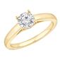 Nova Star&#174; Yellow Gold 3/4ctw. Lab Grown Diamond Engagement Ring - image 2