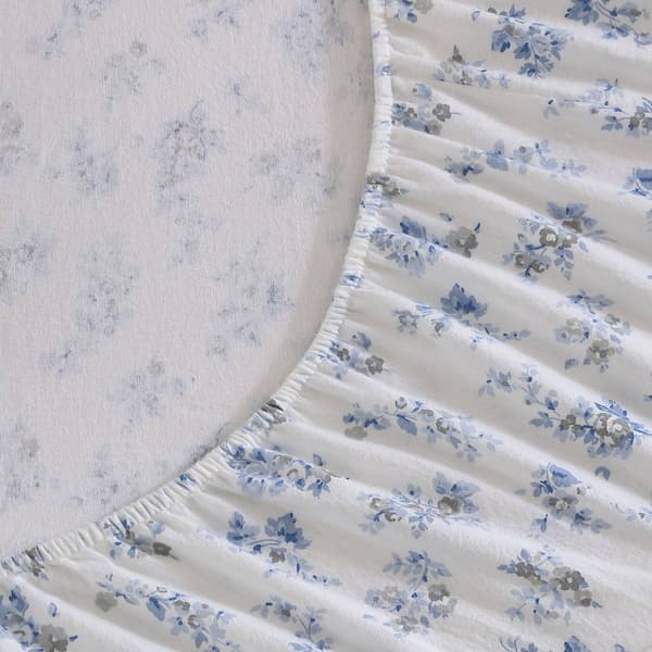 Laura Ashley Audrey Cotton Flannel Sheet Set