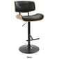 LumiSource Lombardi Mid-Century Modern Adjustable Bar Stool - image 9