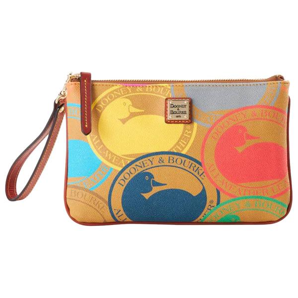 Dooney & Bourke Passport Signature Wristlet - image 