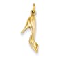 Gold Classics&#40;tm&#41; 14k. High Heel Shoe Charm - image 1