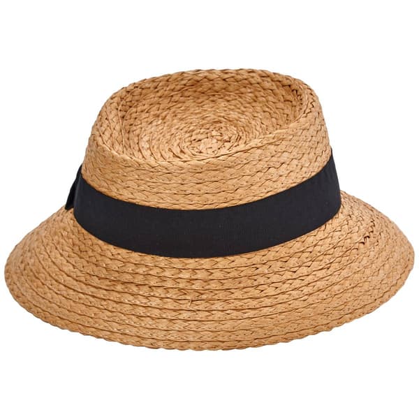 Womens Nine West Grosgrain Bow Cloche Hat