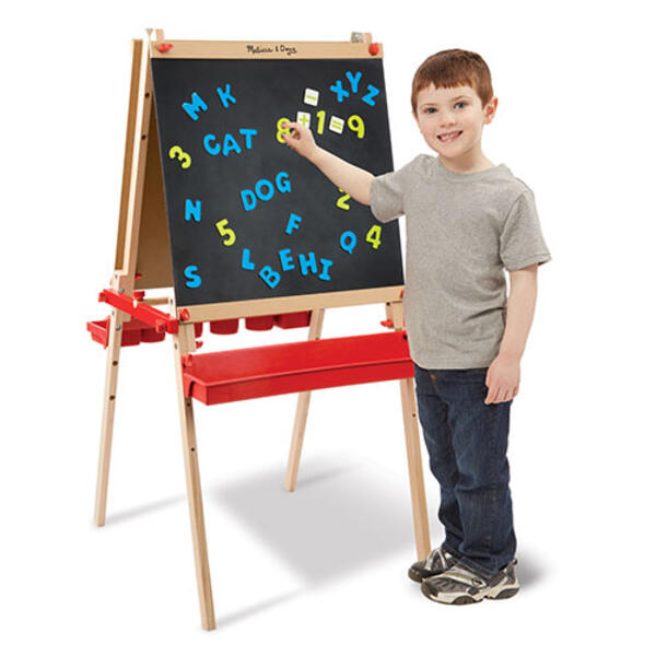 Melissa &amp; Doug(R) Deluxe Easel/Magnetic Board - image 