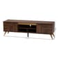 Baxton Studio Graceland Mid-Century Modern 2-Door TV Stand - image 11