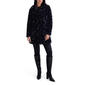 Womens Kenneth Cole(R) Faux Fur Walker Coat with Notch Collar - image 1