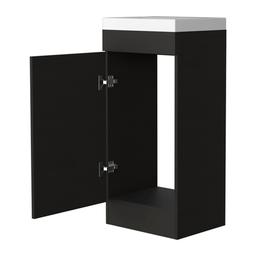 FM FURNITURE Toledo Black Wengue Bathroom Vanity