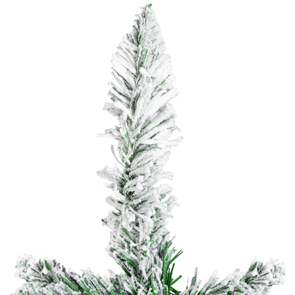 Northlight 3ft. Frosted Pine Christmas Tree in Burlap Base