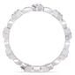 Gemstone Classics&#8482; 0.54ctw. White Sapphire 10kt. White Gold Ring - image 4