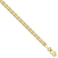 Gold Classics(tm) 10kt. 3mm Concave Anchor Chain Bracelet - image 1