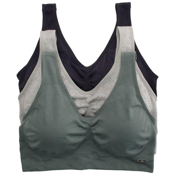 Plus Size Nautica 3pk. Seamless Comfort Bras - NT2539-3PKT - image 