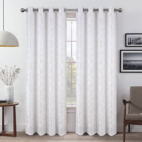 Jacquard Grommet Panel Curtain - image 