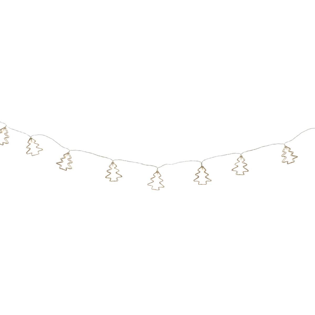 Northlight Seasonal 4ft. LED Mini Tree Christmas Garland